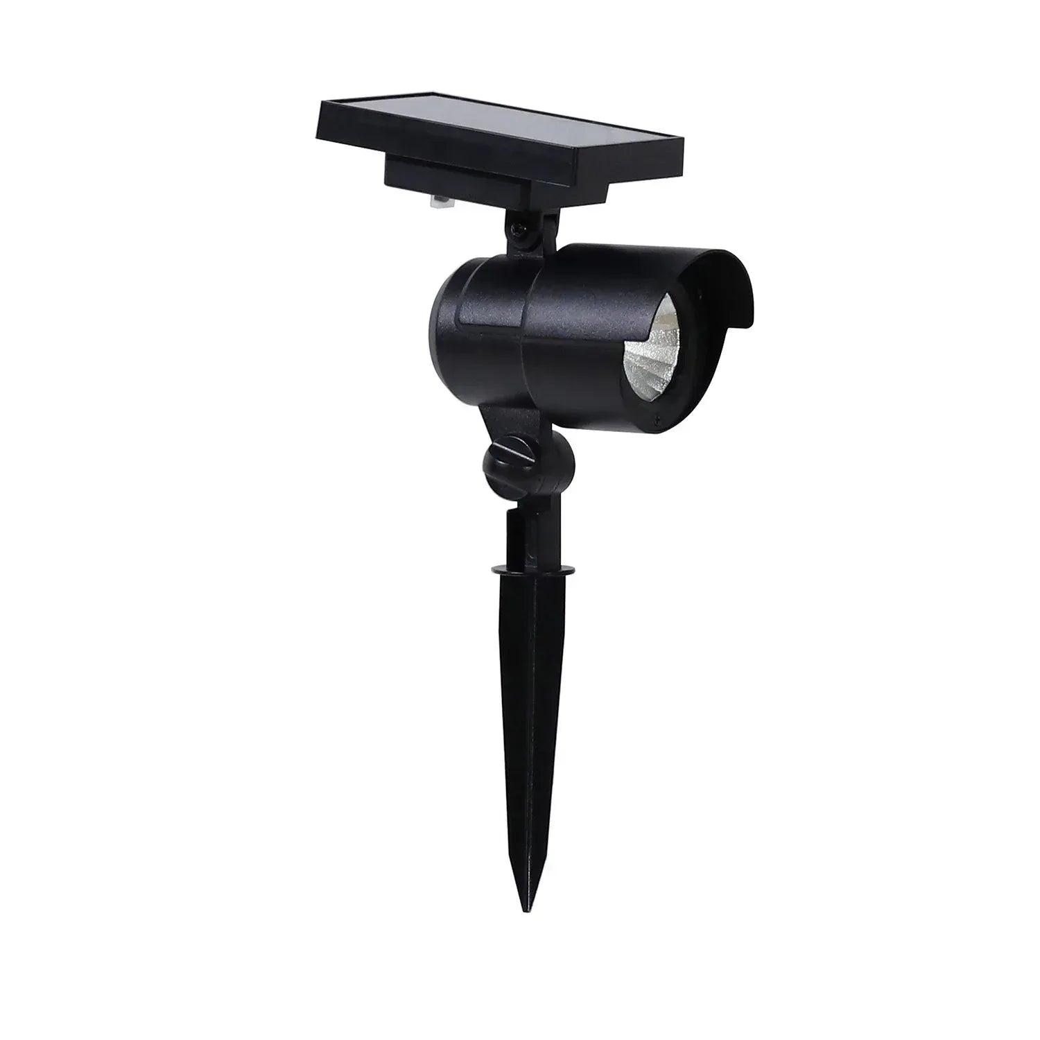 Member's Mark Matte Black LED Solar Spot Lights, 2-pack
