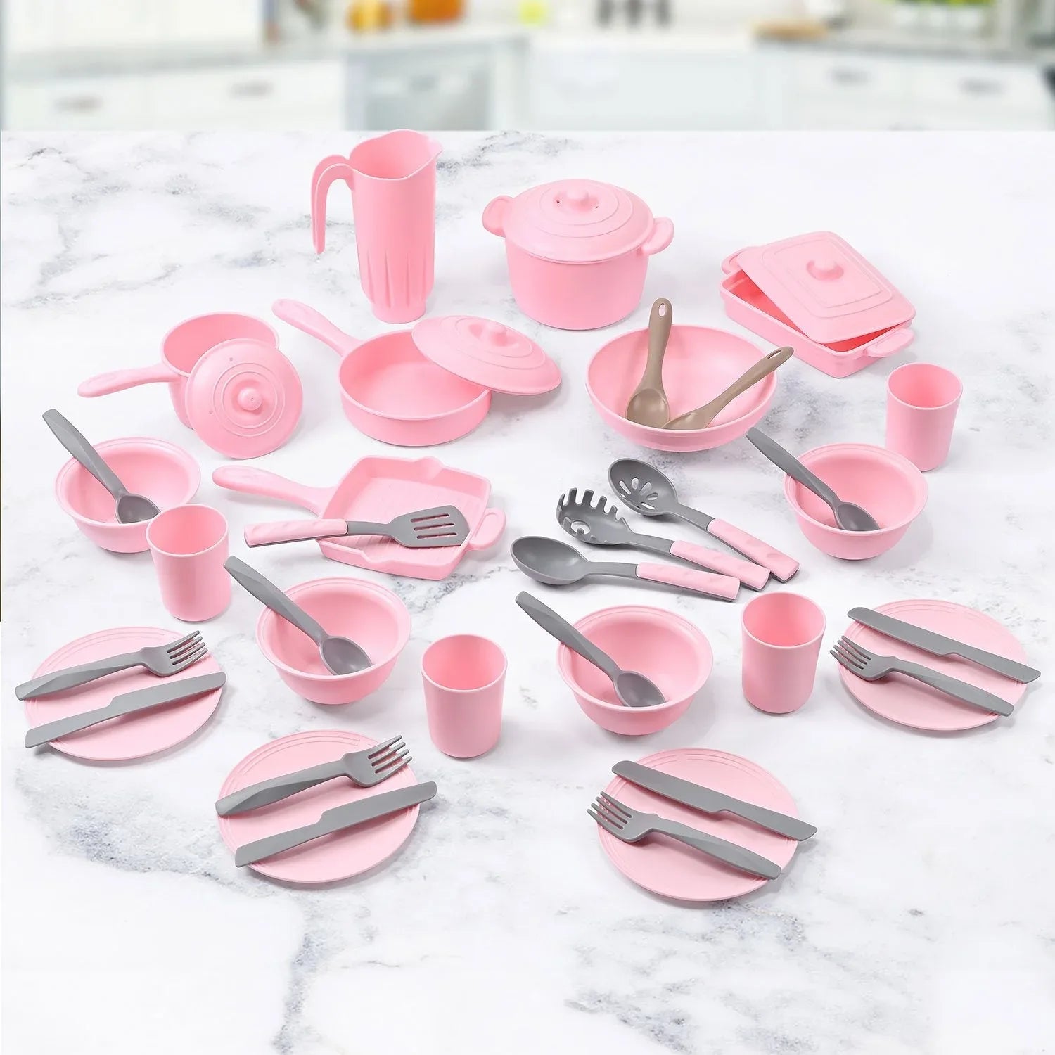 Member's Mark Modern Cookware Playset, 41 pcs. - USA MEGA SHOP