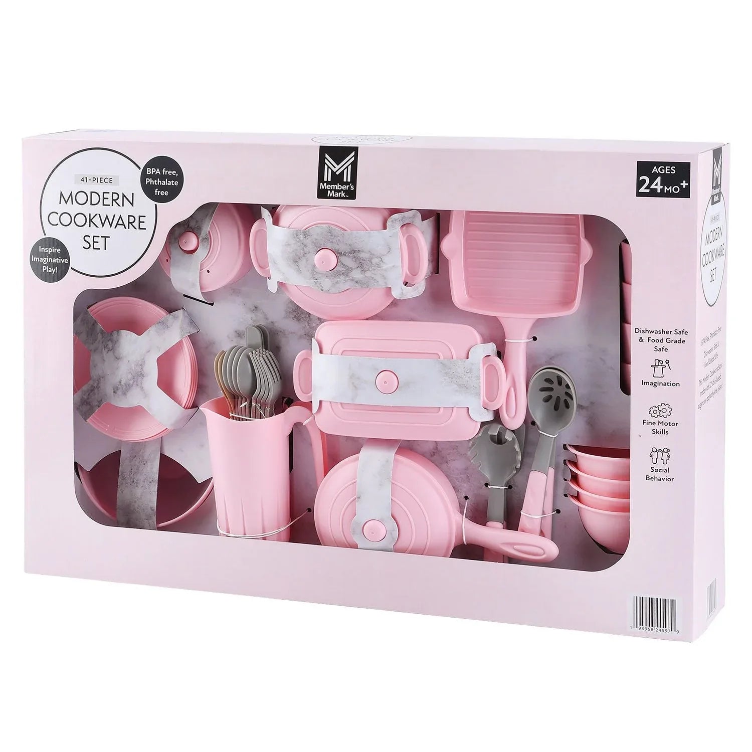 Member's Mark Modern Cookware Playset, 41 pcs. - USA MEGA SHOP