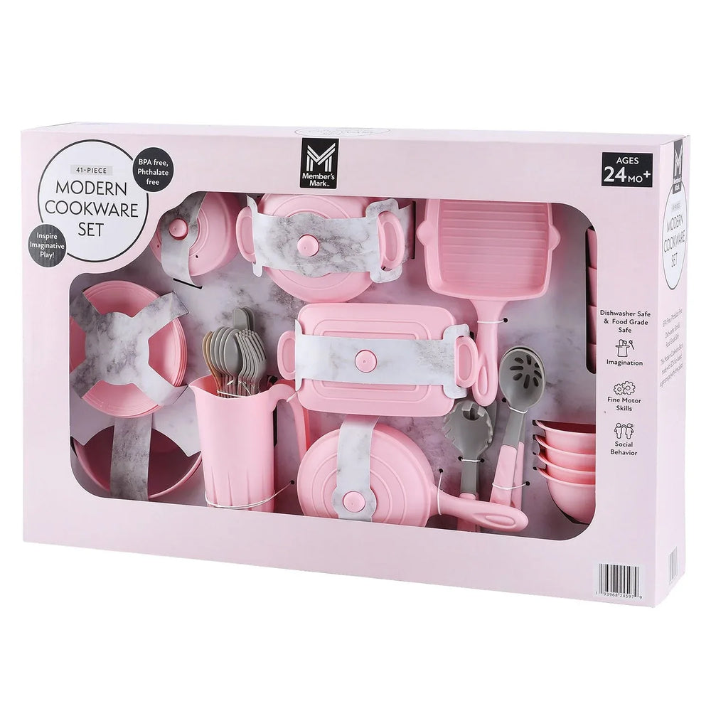 Member's Mark Modern Cookware Playset, 41 pcs. - USA MEGA SHOP