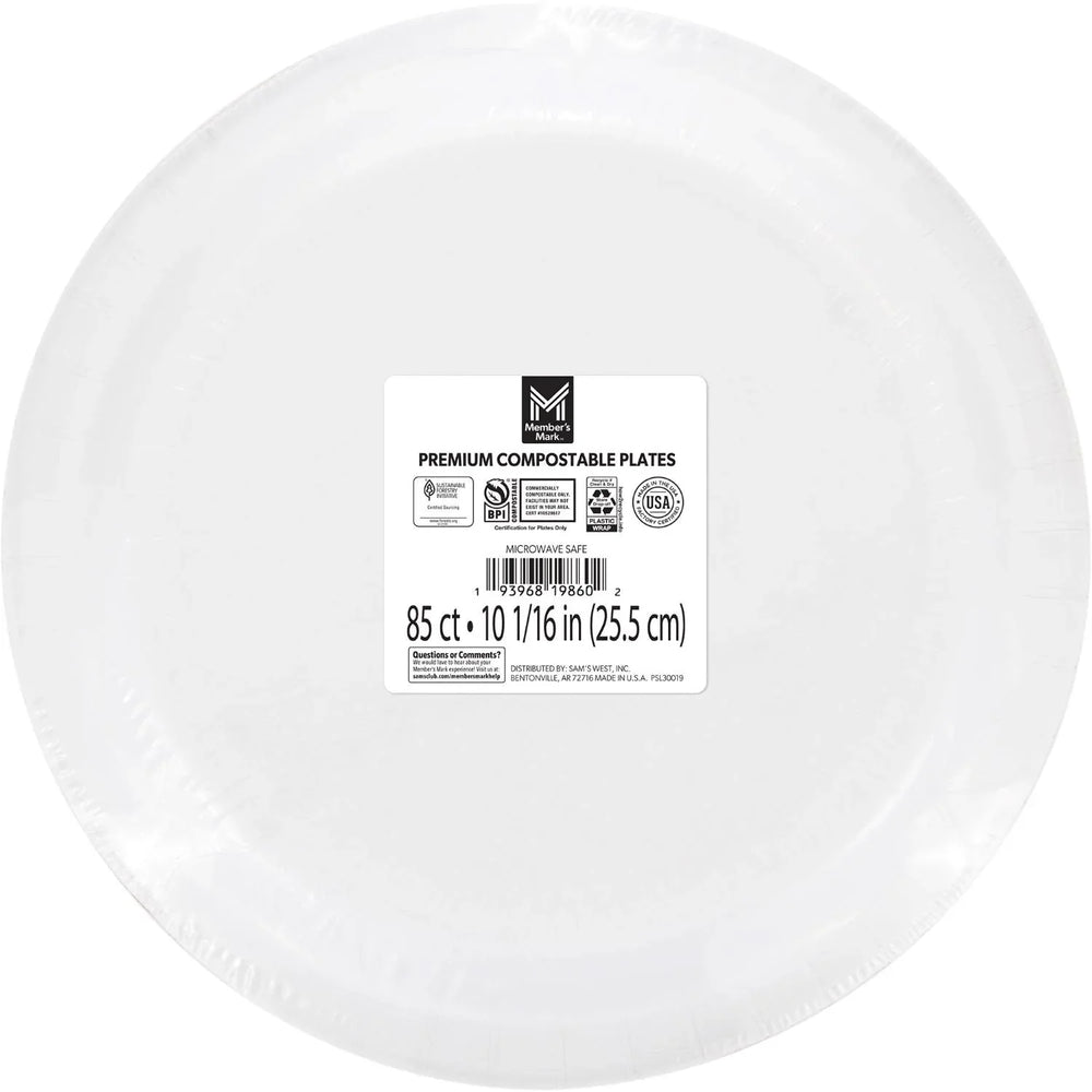 Member's Mark Mosaic Medallions Paper Plates, 10", 85 ct. - USA MEGA SHOP