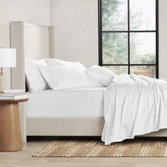 Member's Mark Performance 500-Thread-Count Solid Sheet Set, Assorted Sizes - USA MEGA SHOP