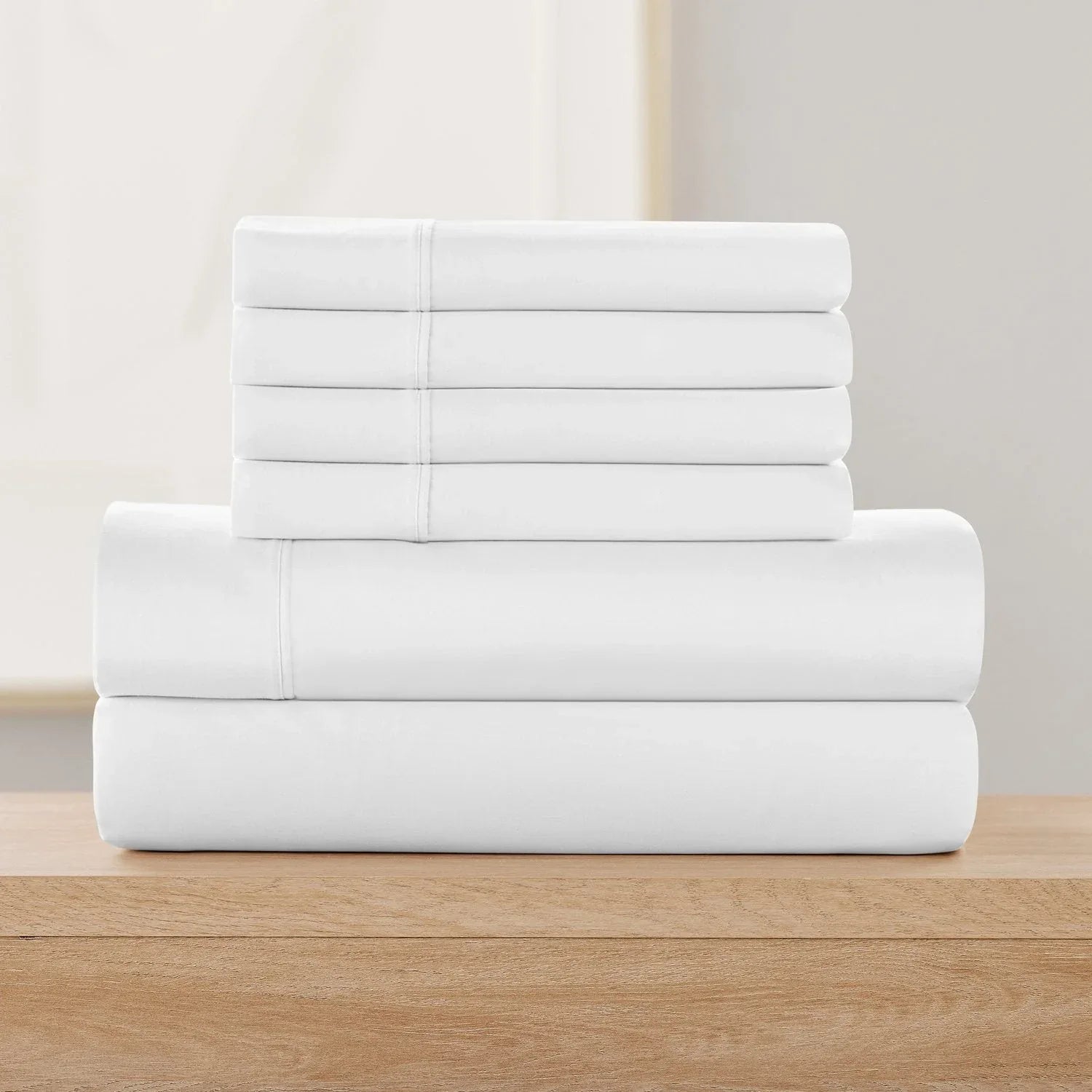Member's Mark Performance 500-Thread-Count Solid Sheet Set, Assorted Sizes - USA MEGA SHOP