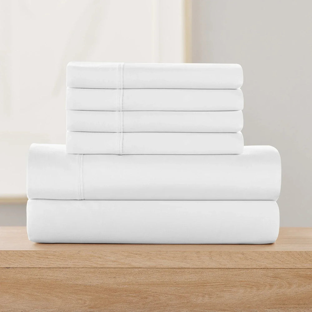 Member's Mark Performance 500-Thread-Count Solid Sheet Set, Assorted Sizes - USA MEGA SHOP