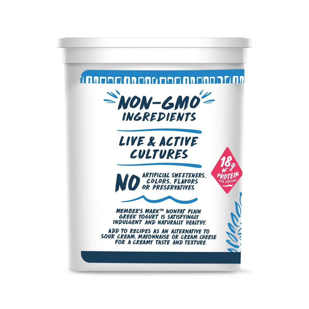 Member's Mark Plain Nonfat Greek Yogurt, 40 oz. - USA MEGA SHOP
