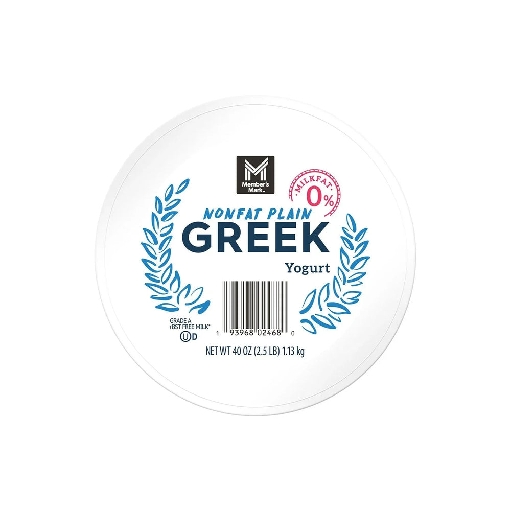 Member's Mark Plain Nonfat Greek Yogurt, 40 oz. - USA MEGA SHOP