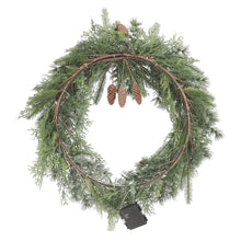 Member's Mark Pre-Lit 32" Flocked Wreath