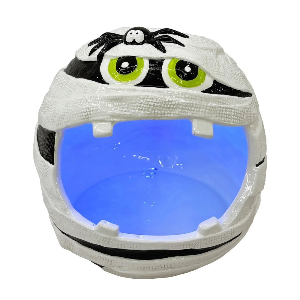 Member's Mark Pre-Lit Ceramic Mummy Halloween Candy Bowl - USA MEGA SHOP