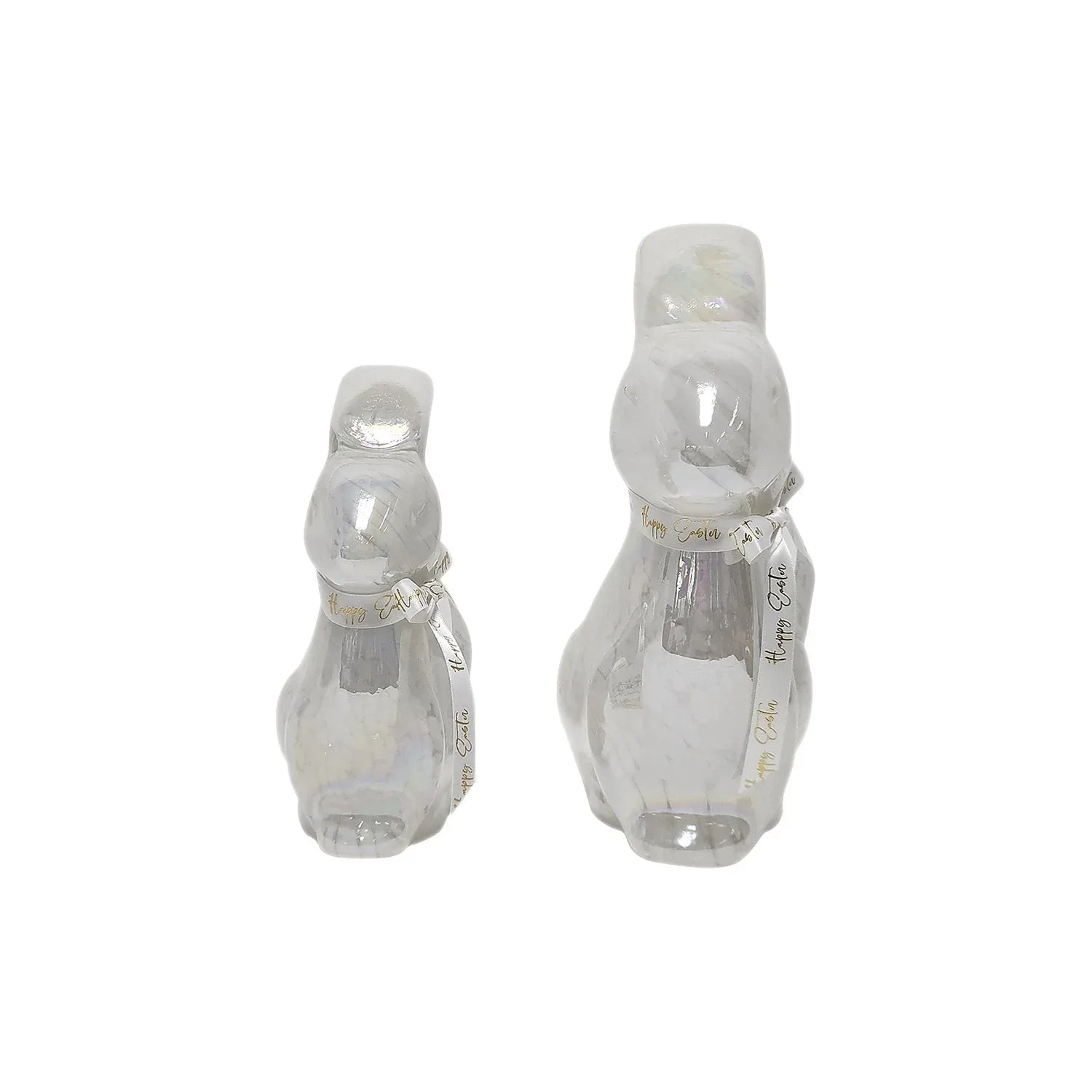 Member's Mark Pre-Lit Glass Bunny DÃ©cor, Set of 2 - USA MEGA SHOP