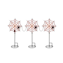 Member's Mark Pre-Lit Spiderweb Lawn Stakes, Set of 3
