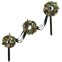 Member's Mark Pre-Lit Wreath Décor with Evergreen Velvet Sash