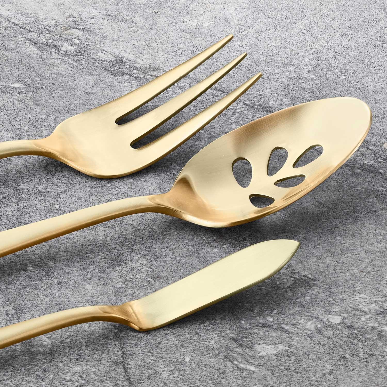 Member's Mark Premium 18/10 Stainless Steel Satin Finish 5 Piece Serving Set