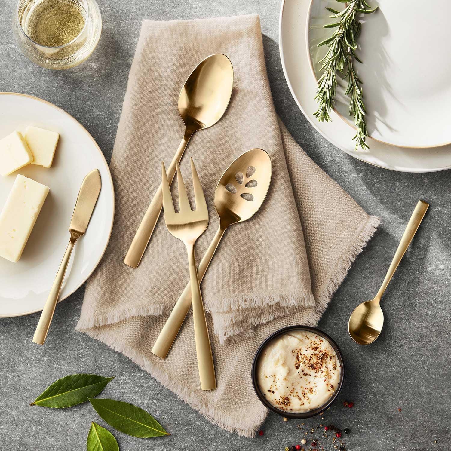 Member's Mark Premium 18/10 Stainless Steel Satin Finish 5 Piece Serving Set