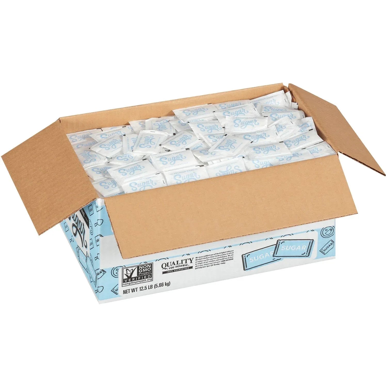 Member's Mark Premium Cane Sugar Packets, 2,000 ct. - USA MEGA SHOP
