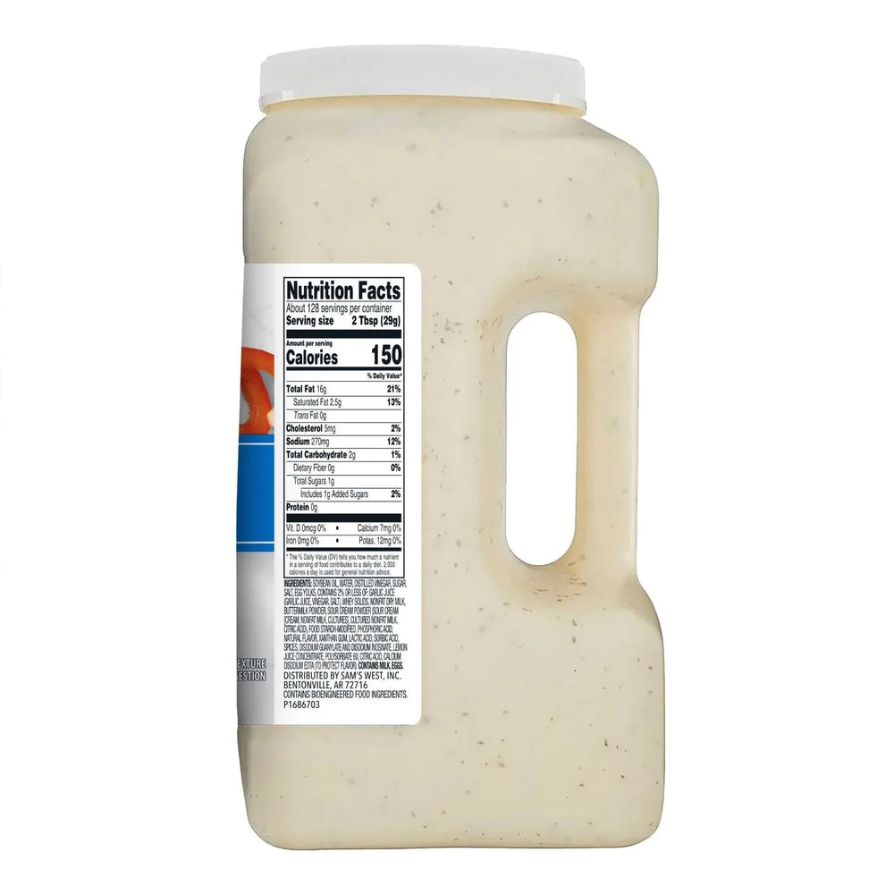 Member's Mark Ranch Dressing, 1 gal. - USA MEGA SHOP
