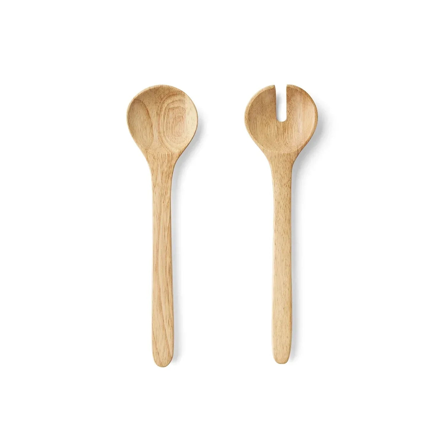 Member's Mark Rubber Wood Salad Bowl with Servers