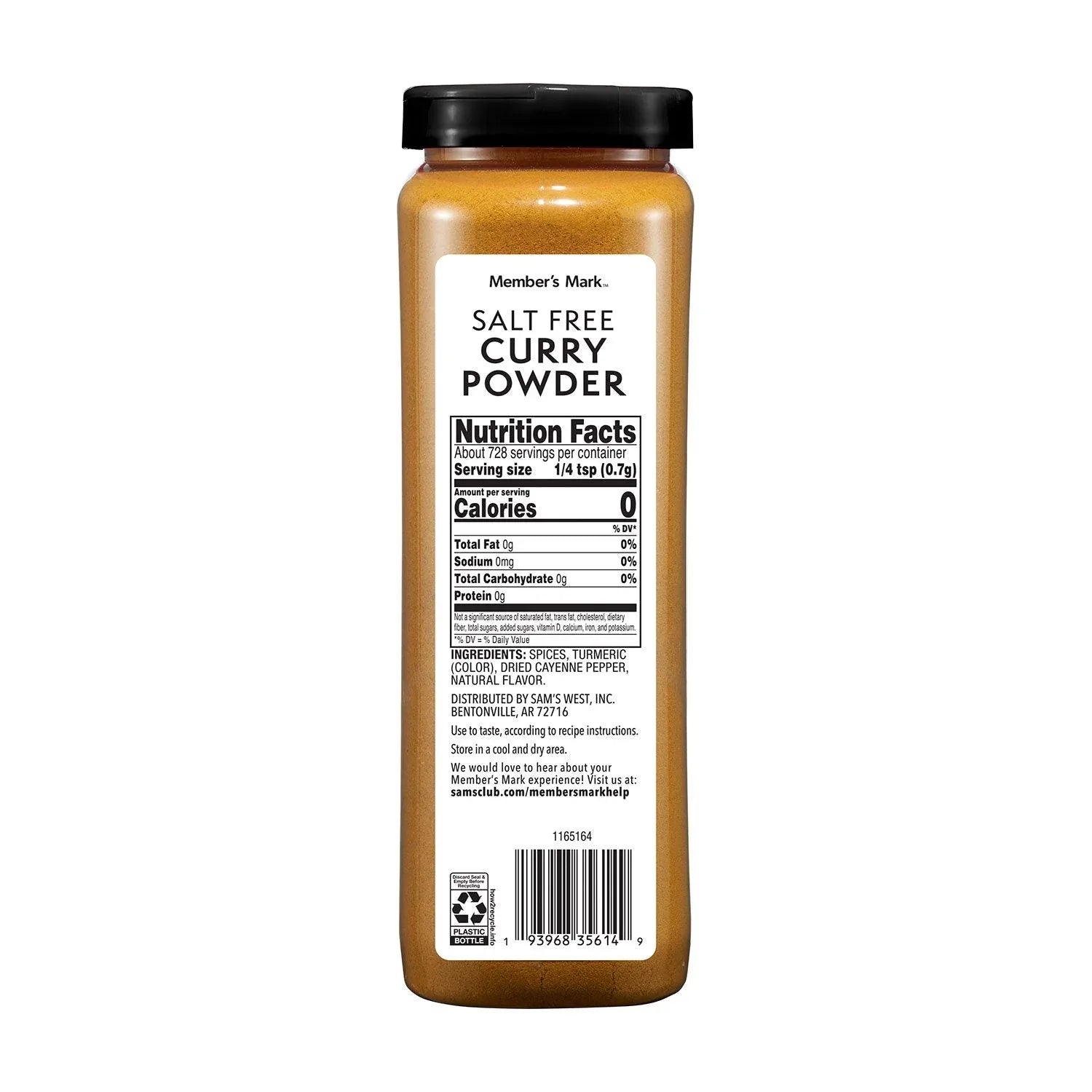 Member's Mark Salt-Free Curry Powder, 18 oz. - USA MEGA SHOP