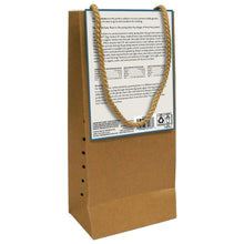 Seed potato 24-pack paper bag with rope handle and nutrition label