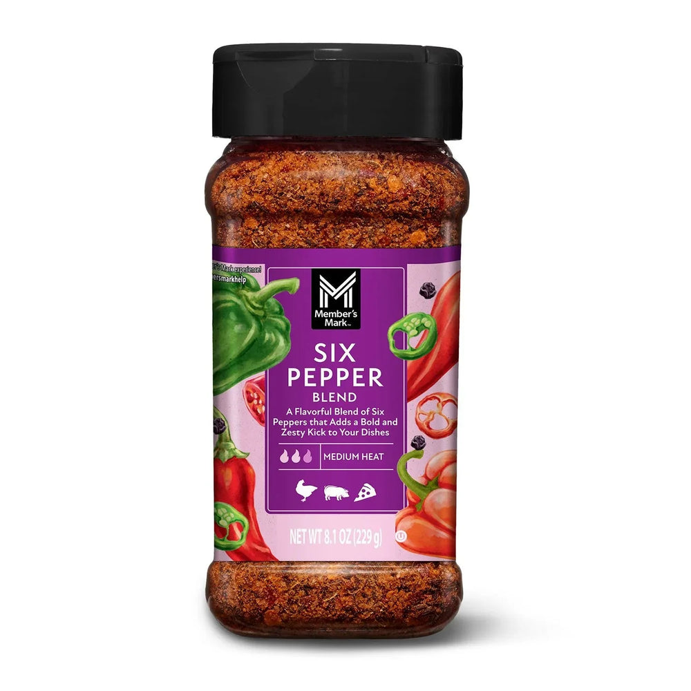 Member's Mark Six Pepper Seasoning, 8.1 oz. - USA MEGA SHOP