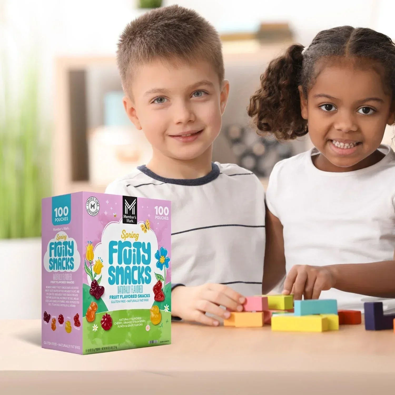 Member's Mark Spring Fruit Snacks, 0.8 oz., 100 pk.
