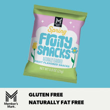 Member's Mark Spring Fruit Snacks single pouch with Naturally flavored fruit graphics