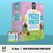 Member's Mark Spring Fruit Snacks box with matching snack pouch package