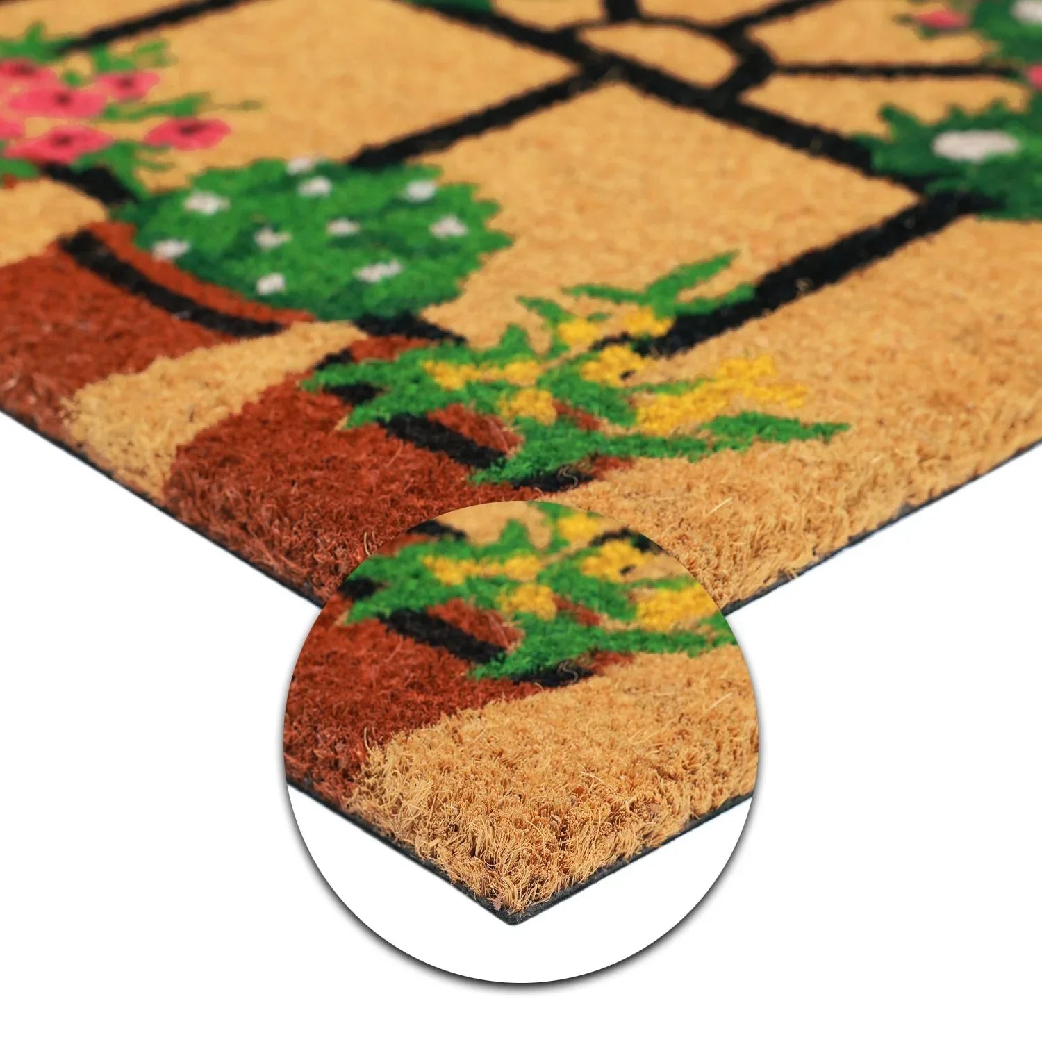Member's Mark Summer Coir Doormat, 23" x 35"