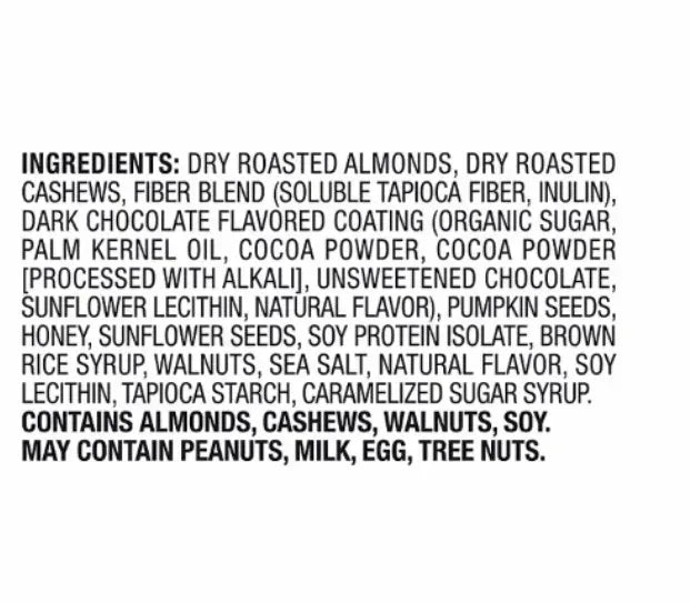 Member's Mark The Better Nut Bar, Dark Chocolate and Sea Salt, 24 ct.