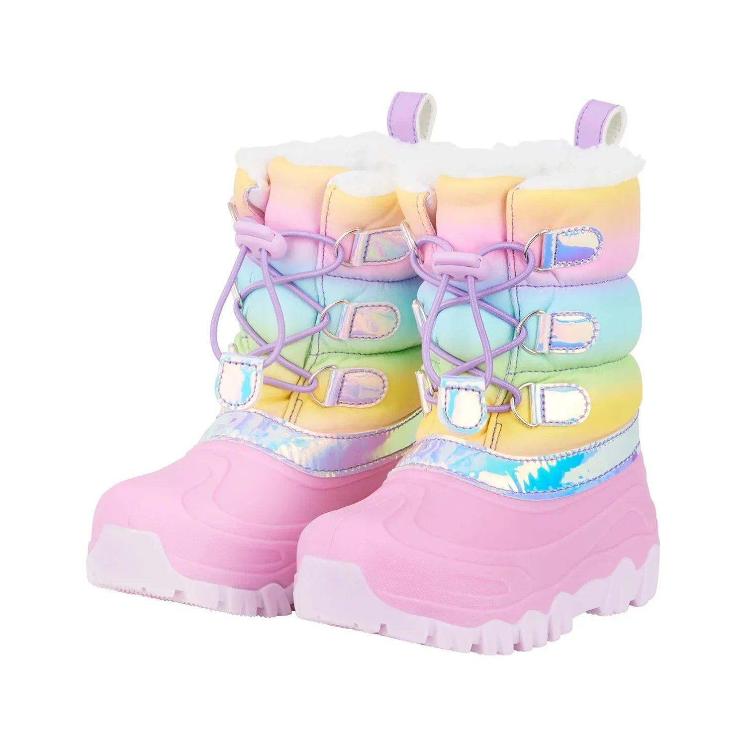 Member's Mark Toddler Girls Snow Boot (Size:7T/8T)