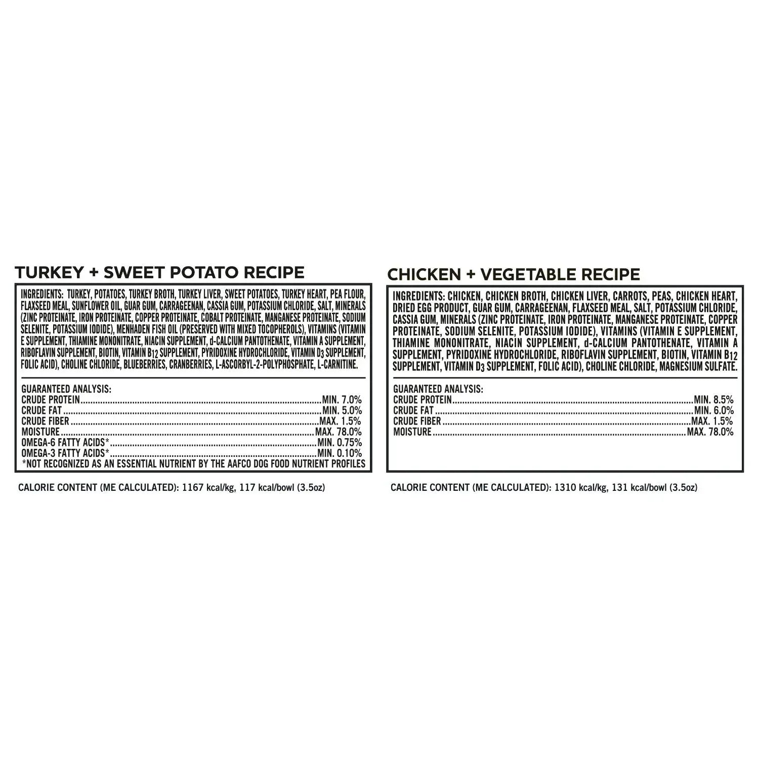 Member’s Mark Variety Pack, Small Breed Pate Style Dog Food, 3.5 oz., 24 ct.