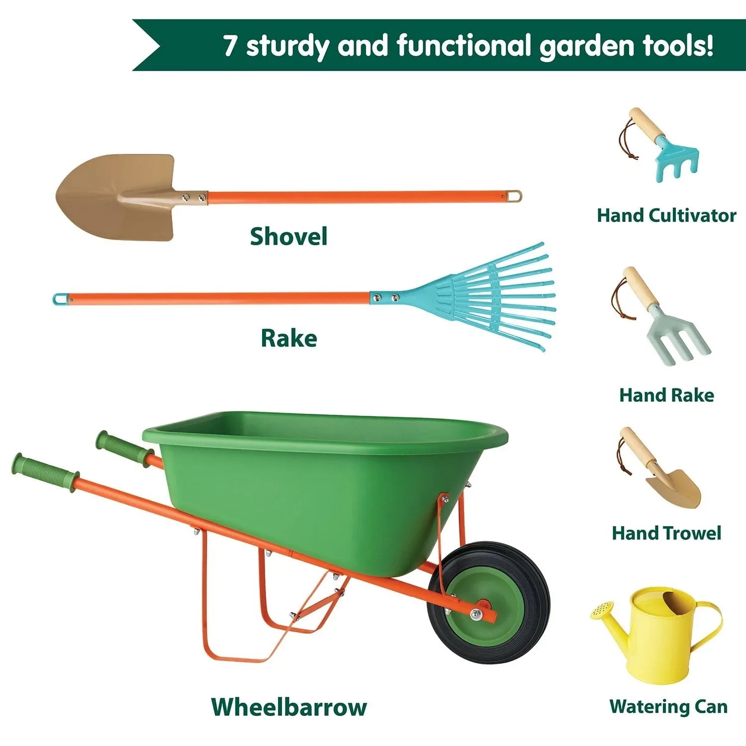 Member's Mark Wheelbarrow Gardening Playset