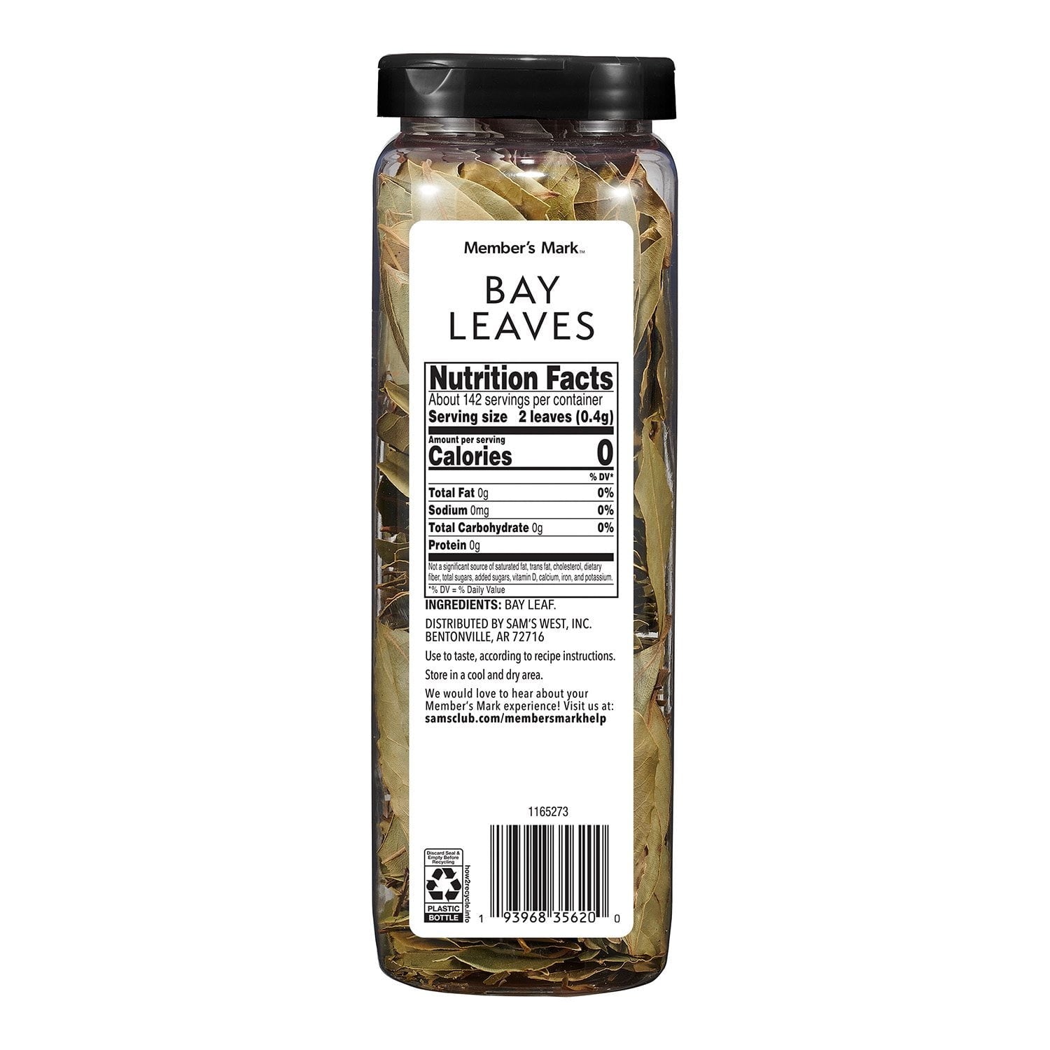 Member's Mark Whole Bay Leaves, 2 oz.