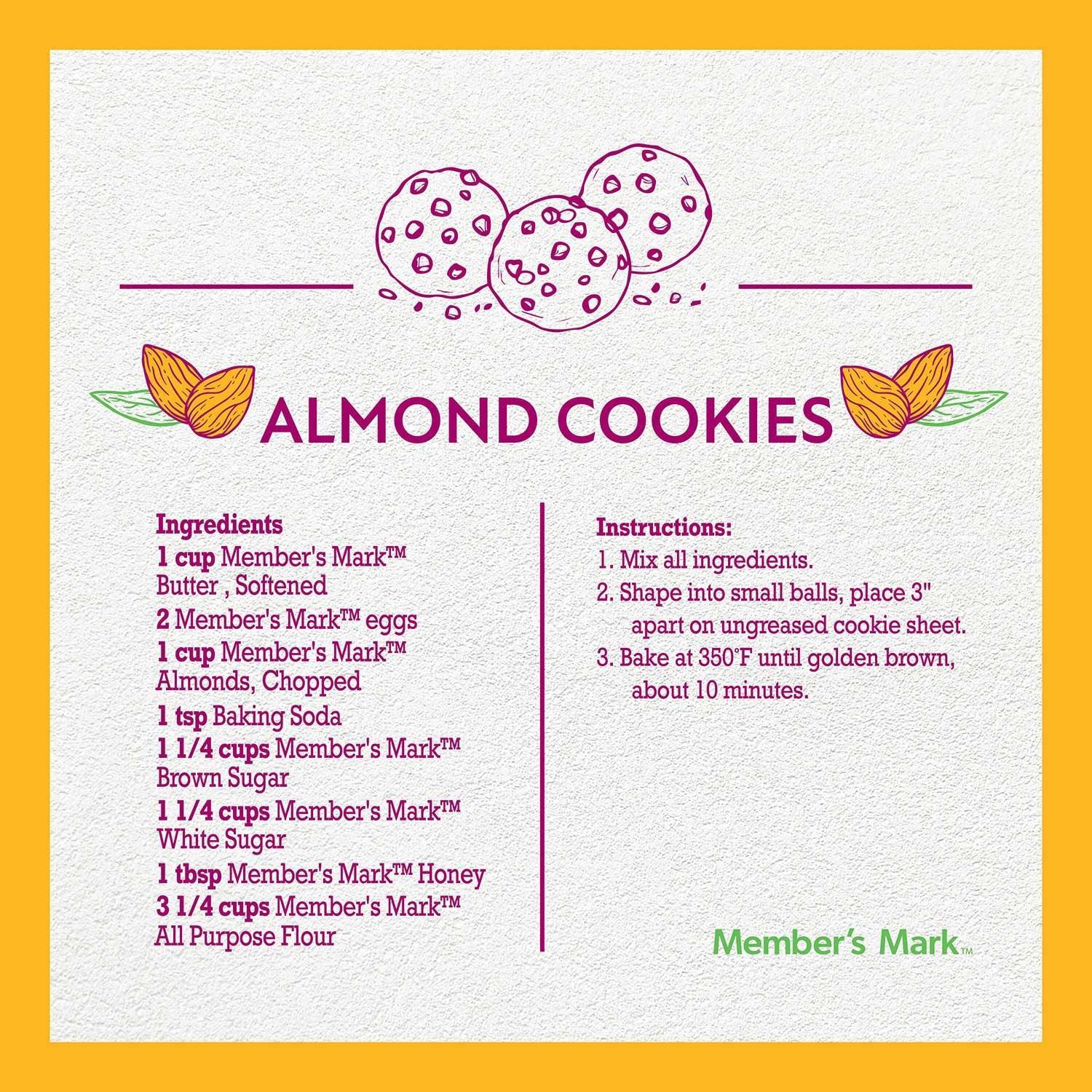 Member's Mark Whole Natural Almonds, 48 oz.