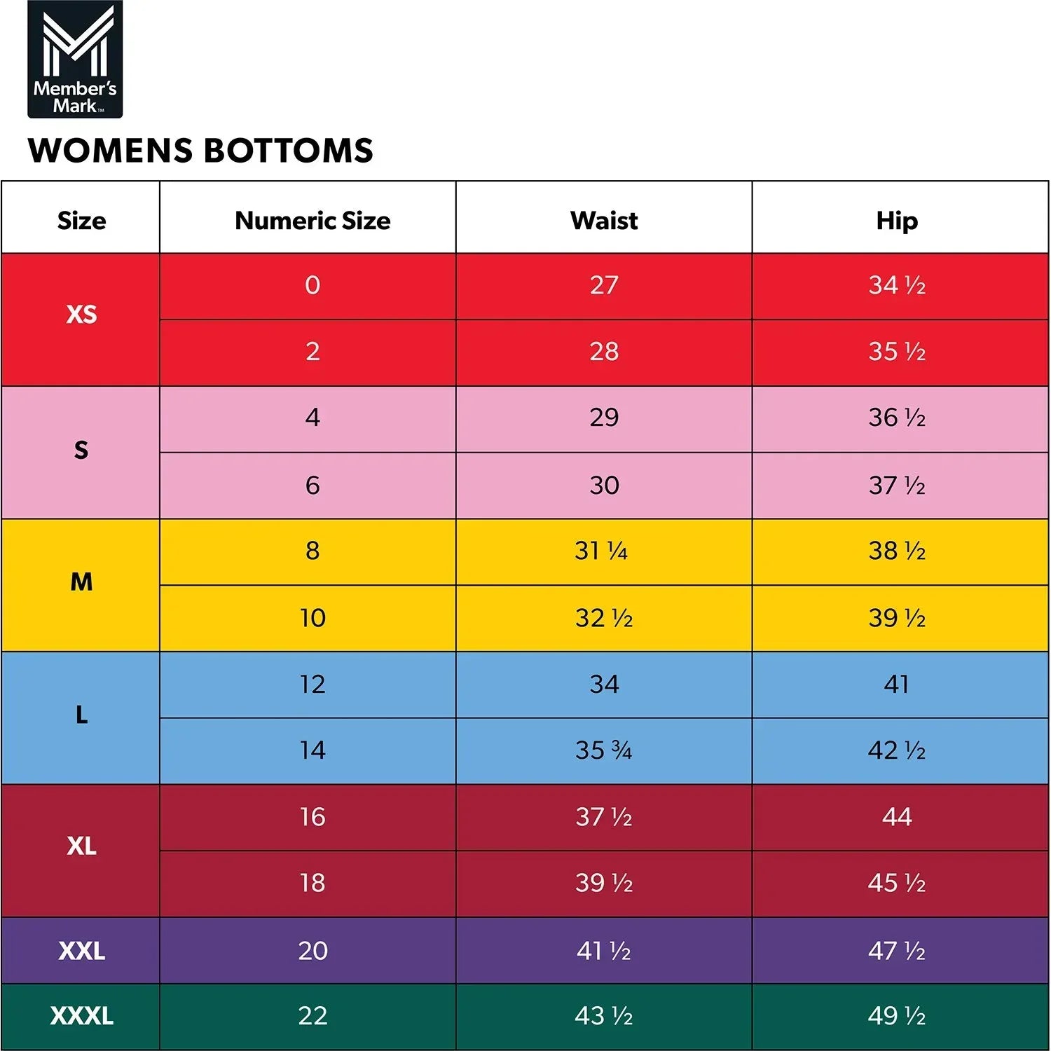 Member's Mark Women's 2-Pack Bike Short