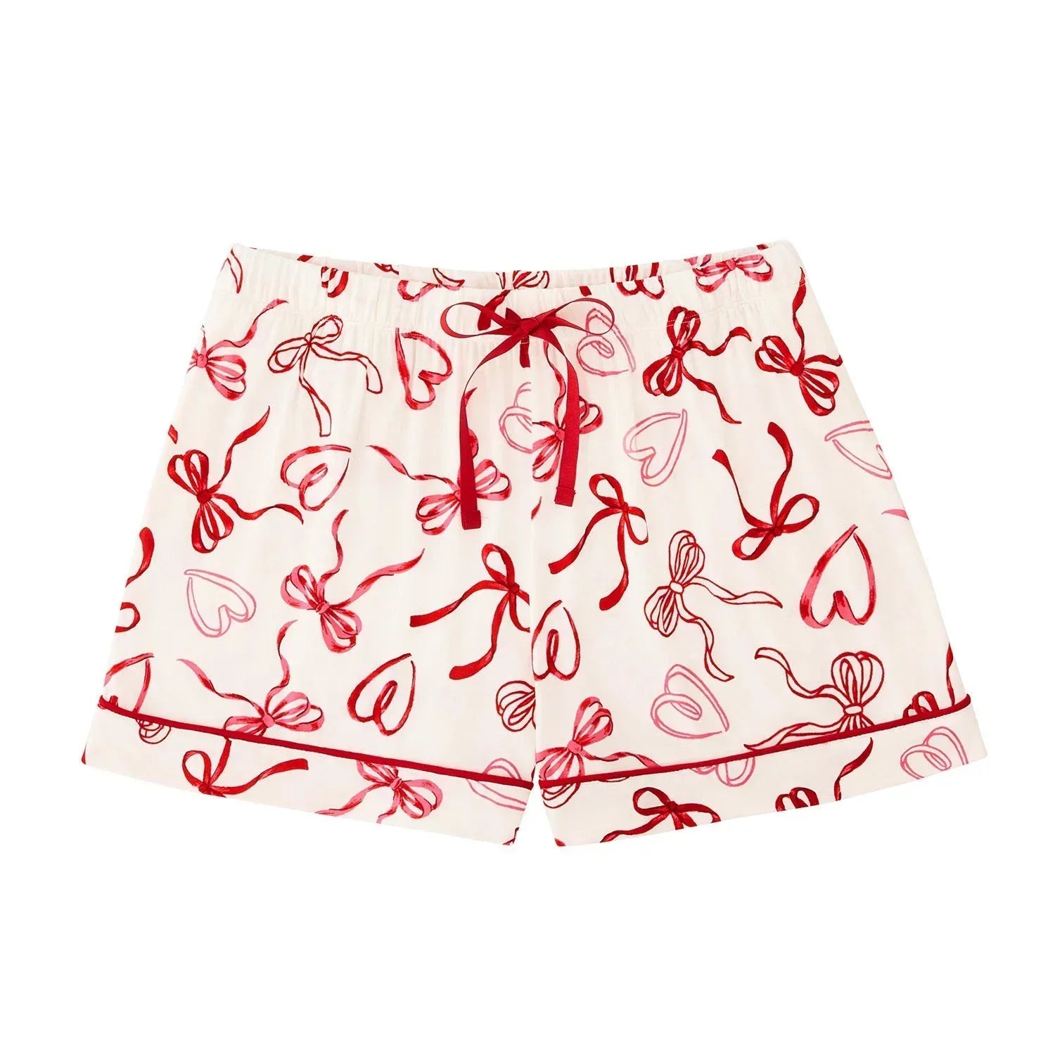 Member's Mark Women's Valentines Notch Collar Pajama Set