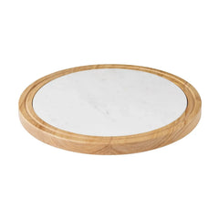 Member's Mark Wood & Marble Lazy Susan