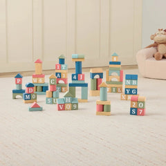 Member's Mark Wooden Building Blocks - USA MEGA SHOP