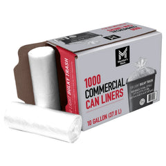 Member's Mark 10-Gallon Commercial Can Liners, 1000 ct. - USA MEGA SHOP