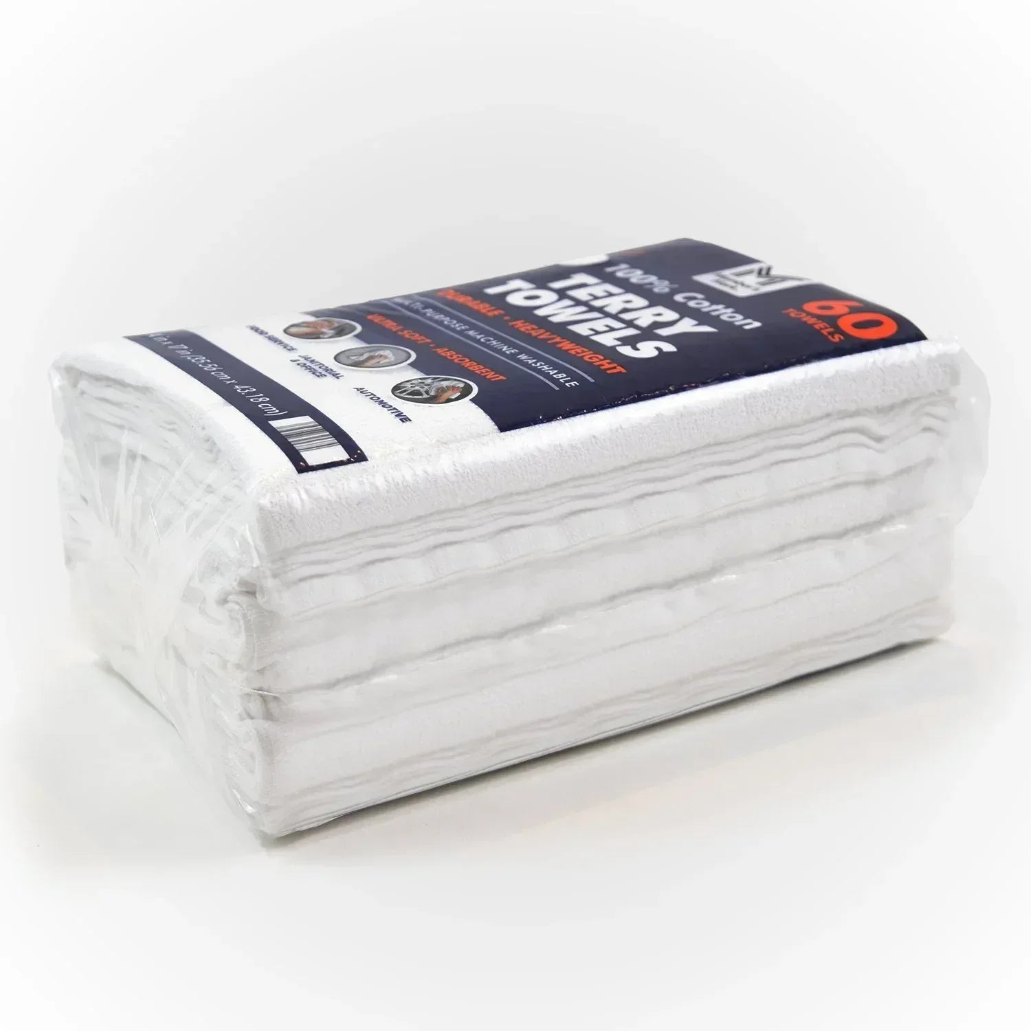 Member's Mark 100% Cotton Terry Towels, 14" x 17", 60 ct.