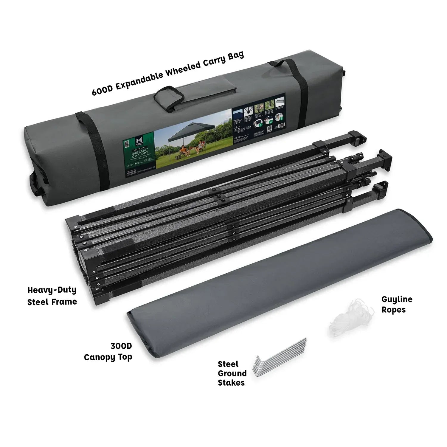 Member's Mark 10'x10' Instant Canopy EasyLift Technology