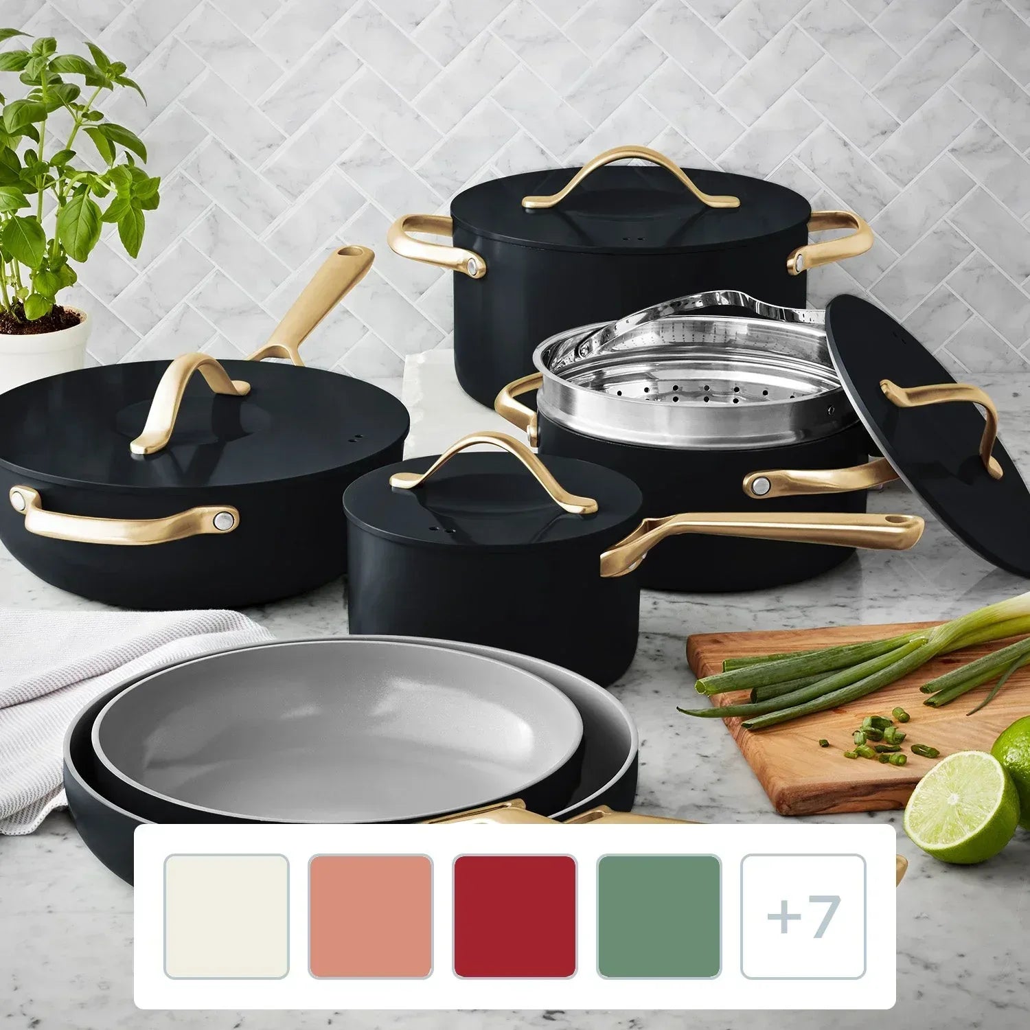 Member's Mark 11-Piece Modern Ceramic Cookware Set