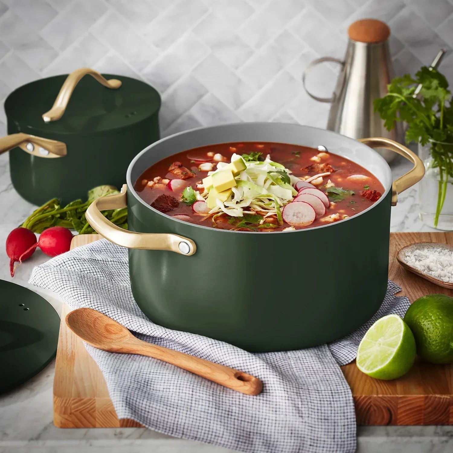 Member's Mark 11-Piece Modern Ceramic Cookware Set