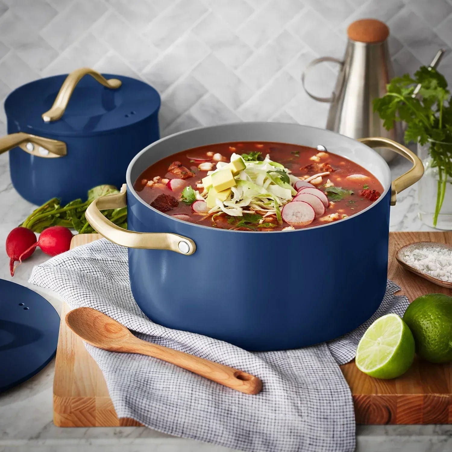Member's Mark 11-Piece Modern Ceramic Cookware Set