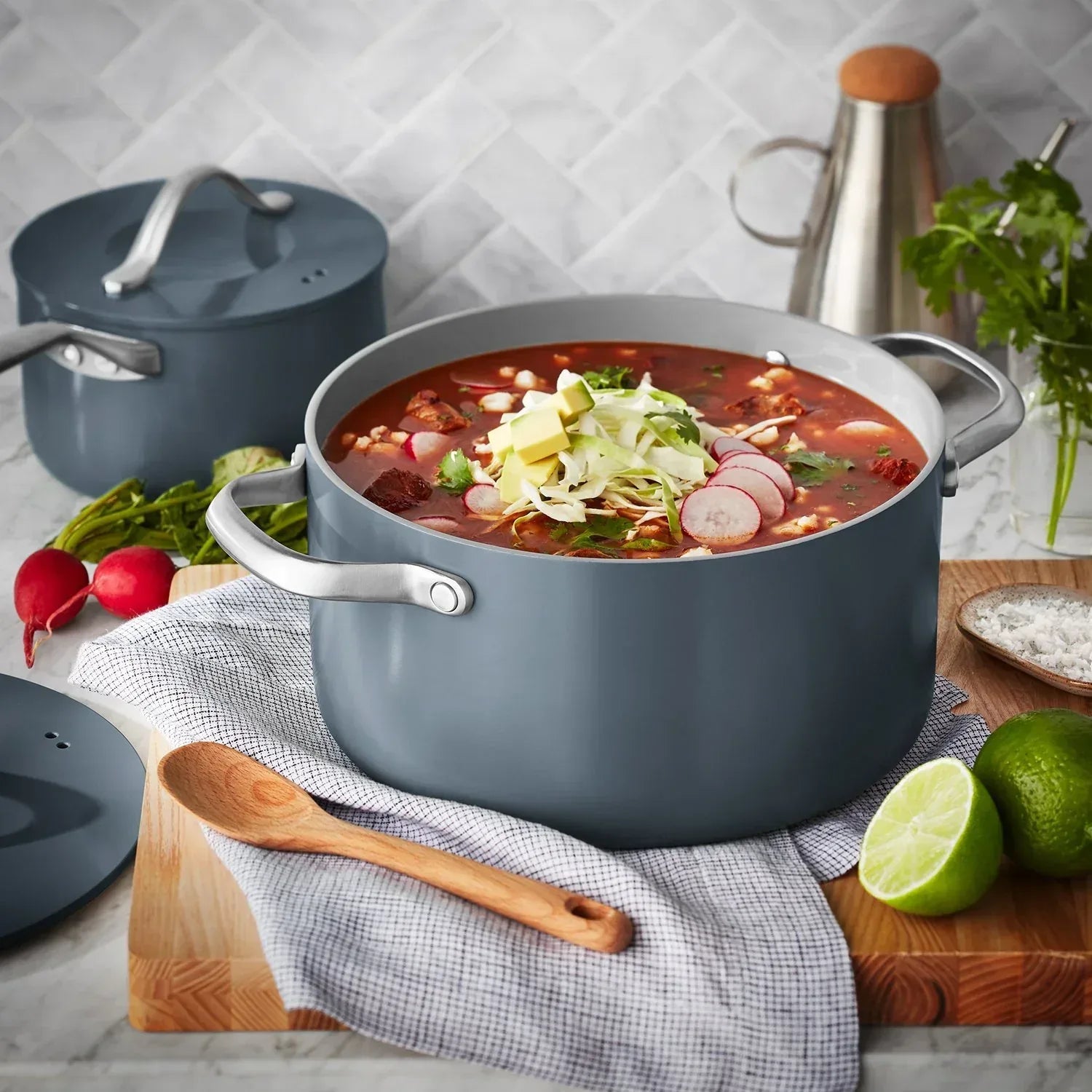 Member's Mark 11-Piece Modern Ceramic Cookware Set