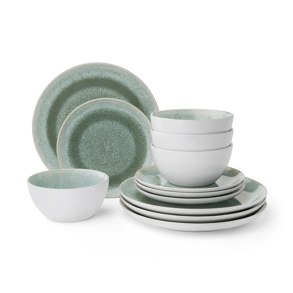 Member's Mark 12-Piece Artisan Dinnerware Set - USA MEGA SHOP