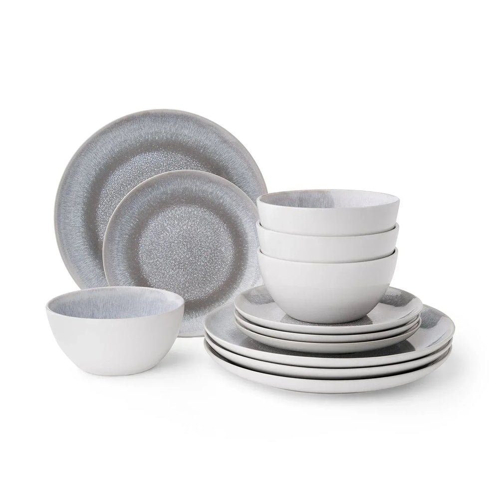 Member's Mark 12-Piece Artisan Dinnerware Set - USA MEGA SHOP