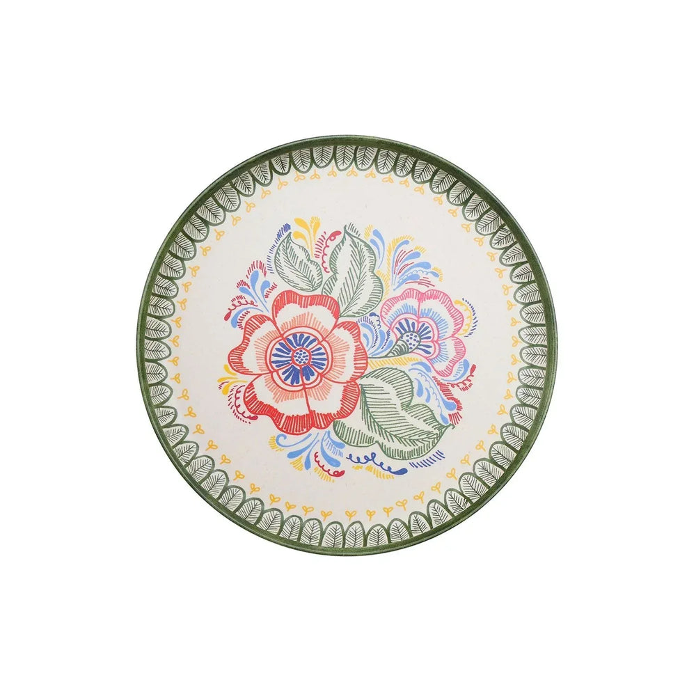 Member's Mark 12-Piece Bamboo Melamine Dinnerware Set - USA MEGA SHOP