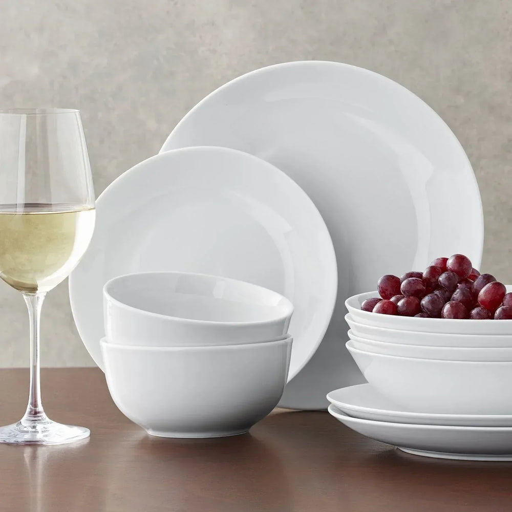 Member’s Mark 16-Piece Porcelain Dinnerware Set - USA MEGA SHOP