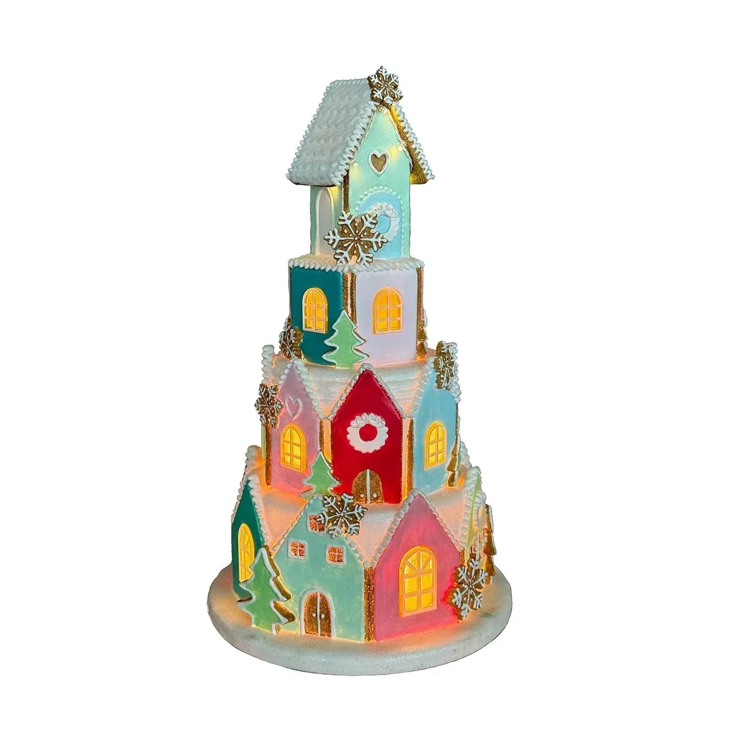 Member's Mark 16" Pre-Lit Gingerbread Village - USA MEGA SHOP