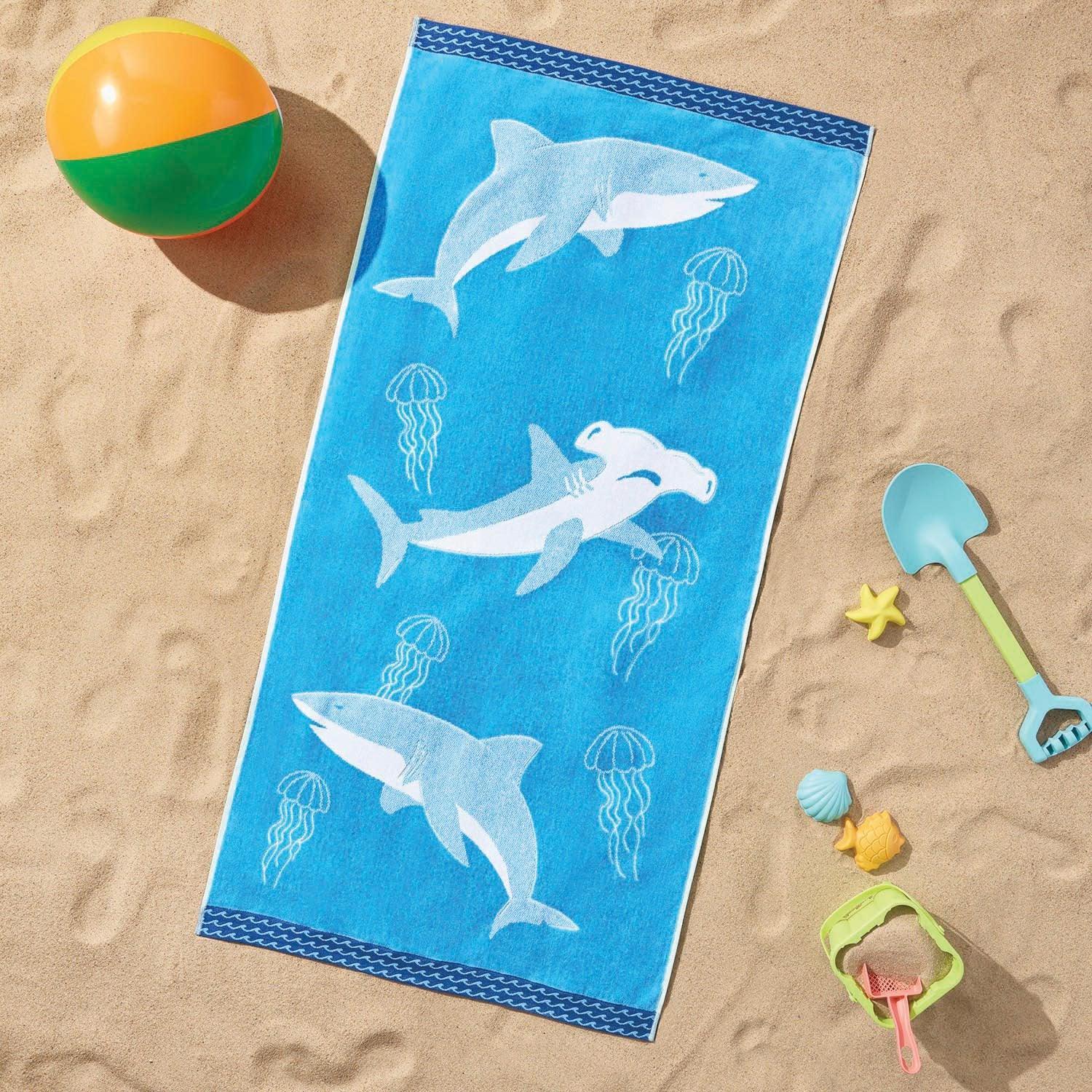 Member's Mark 2-Pack Kids Beach Towel, 30" x 60"